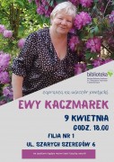 Wieczór poetycki z Ewą Kaczmarek w Filii nr 1 MBP w Skierniewicach
