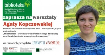 Spotkanie z Agatą Kopczewską w MBP w Skierniewicach